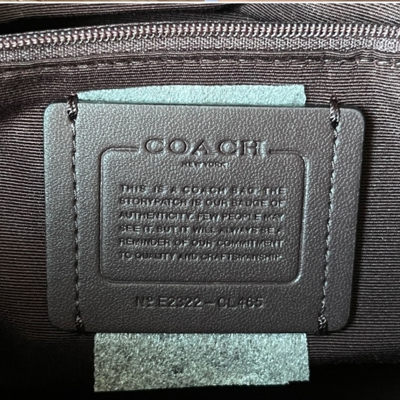 ✅Coach Set rowan satchel crossbody signature canvas + matching wallet - Picture 5 of 8